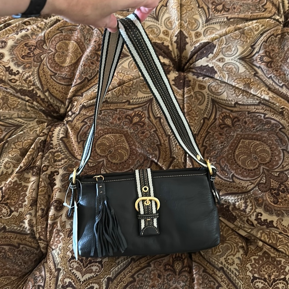 THE SAK leather mini shoulder bag